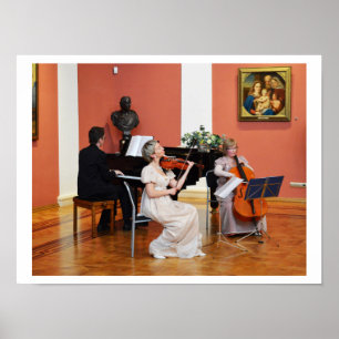 Poster Musique dans le grand hall, Russie