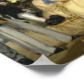 Poster Musique dans le Jardin des Tuileries - Edouard Man (Coin)