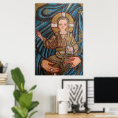 Poster Musique de bébé Jésus (Bureau à domicile)