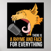 Poster Musique de chat (Devant)