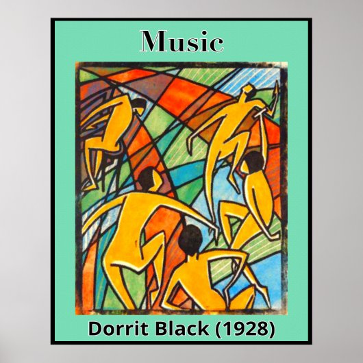 Poster Musique de Dorrit Black (1928) (Devant)