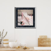 Poster Musique de Flûte et Keys (Cuisine)