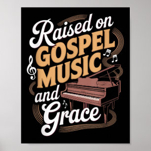 Poster Musique de gospel et vie chrétienne de Jésus Count