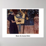Poster Musique De Gustav Klimt<br><div class="desc">Musique De Gustav Klimt. Chef-D'Oeuvre Musique De Gustav Klimt. Gustav Klimt : Peintre Symboliste Autrichien Et L'Un Des Membres Les Plus Importants Du Mouvement De La Sécession De Vienne.Ses Principales Oeuvres Comprennent Peintures,  Murales,  Croquis Et Autres Objets D'Art.</div>