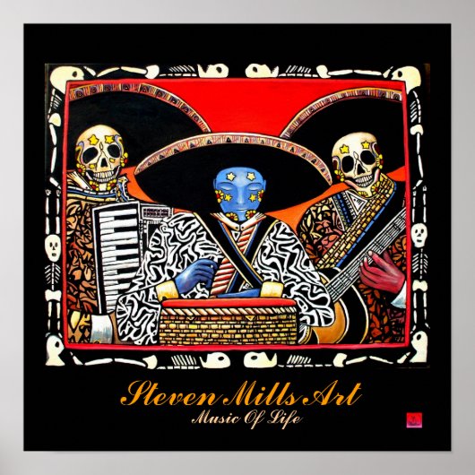 Poster Musique De Vie (Devant)