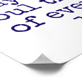 Poster Musique Éloignée De L'Âme - Citation Musique (Coin)