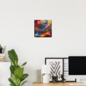 POSTER MUSIQUE ET COULEUR (Bureau à domicile)