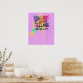 Poster Musique et sentiments (Cuisine)
