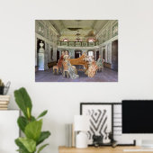 Poster Musique figée (Bureau à domicile)