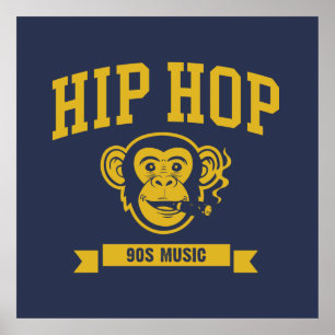 Poster Musique Hip Hop 90s