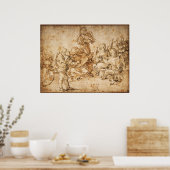 Poster Musique Making Angels par Albrecht Durer (Cuisine)