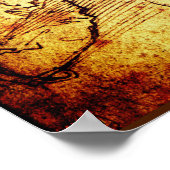 Poster Musique Making Angels par Albrecht Durer (Coin)