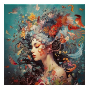 Poster Musique me nourrit