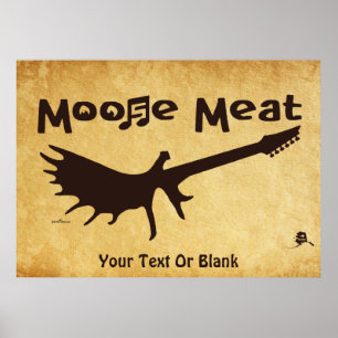 Poster Musique Moose Meat Rock
