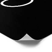 Poster musique noire (Coin)
