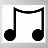 Poster Musique noire (Devant)