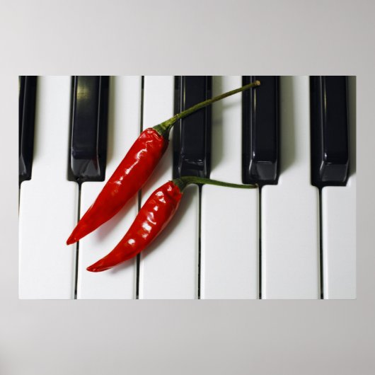 Poster Musique pointue (Devant)