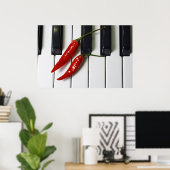 Poster Musique pointue (Bureau à domicile)