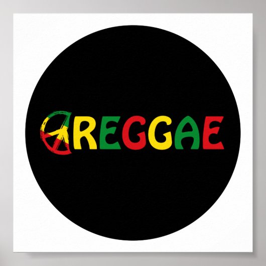 Poster Musique reggae (Devant)