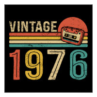 Musique Rétro 1976 Cassette Anniversaire 50 ans