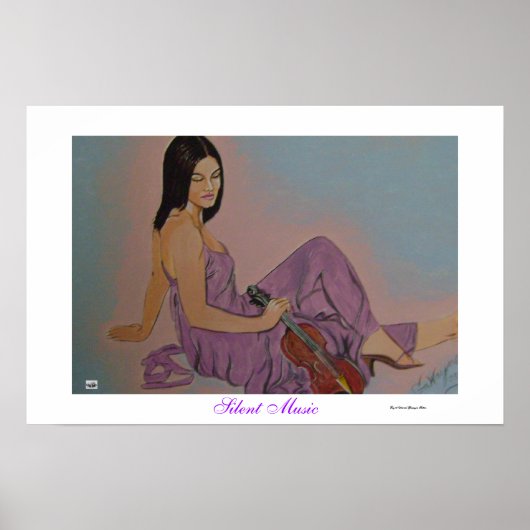Poster Musique silencieuse (Devant)