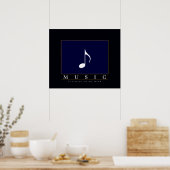 Poster musique toujours dans mon esprit (Cuisine)