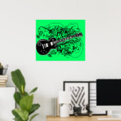 Poster Musique vintage Rock N Roll (Bureau à domicile)