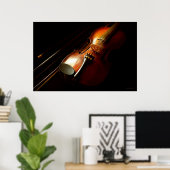 Poster Musique - Violon - Les classiques (Bureau à domicile)