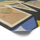 Poster Muskegon, Michigan - Scènes de grandes lettres (Coin)