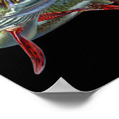 Poster Muskie Hunter Musky Fisherman Lure Fly Fishing Nov (Coin)