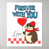 Poster Muskrat Love Forever With You  (Devant)