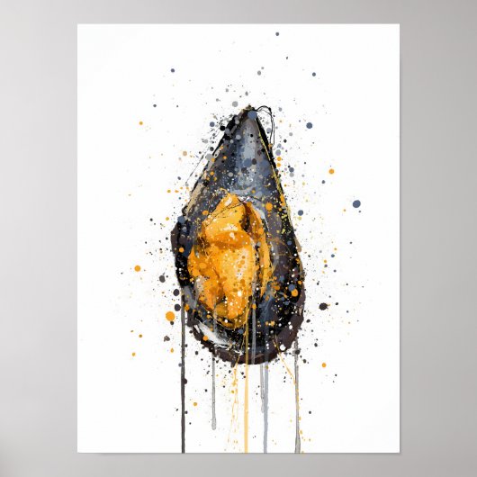 Poster Mussel (Devant)