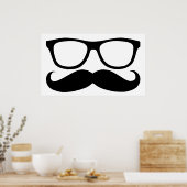 Poster Mustache (Cuisine)