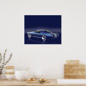 Poster Mustang classique 1965 (Cuisine)