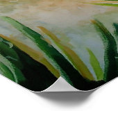 Poster Mustang du désert dans les Yuccas (Coin)