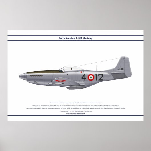 Poster Mustang Italie 1 (Devant)