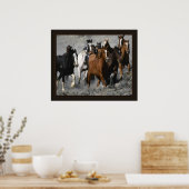 Poster Mustangs (Cuisine)