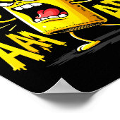 Poster Mustard Bottle Scream Funny Condiment Rap Humor (Coin)