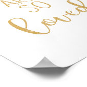 Poster Mustard Jaune Vous Êtes Si Aimé (Coin)