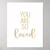 Poster Mustard Jaune Vous Êtes Si Aimé (Devant)