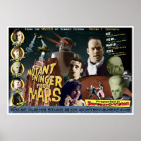 Mutant Swinger de Mars One Sheet STYLE D