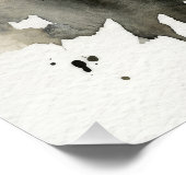 Poster Muted Forest Watercolor (Coin)