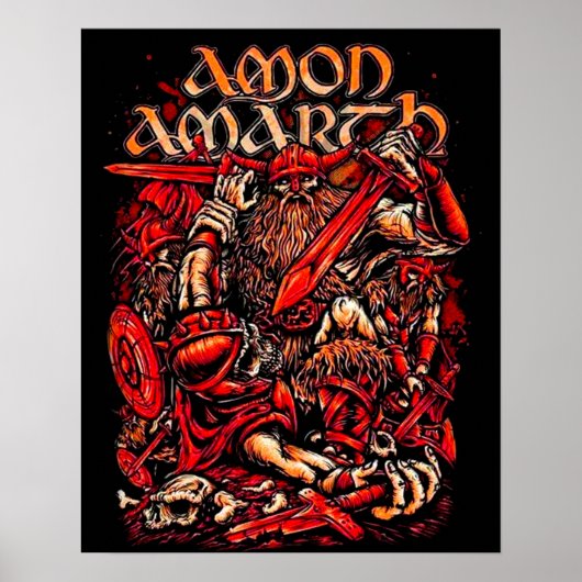 Poster Mutilé Amon Amarth Meilleur Cadeau Pour Les Ventil (Devant)
