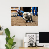 Poster Mutton Buster Essaie Son Méteau (Bureau à domicile)