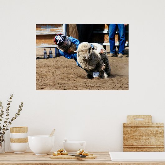 Poster Mutton Buster Essaie Son Méteau (Cuisine)