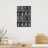 Poster muybridge lady saut (Cuisine)