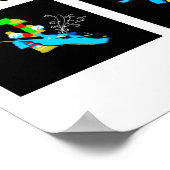 Poster Muzak Pour Les Monstres : Collage (Coin)