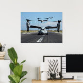 Poster MV-22 Osprey Aircraft (Bureau à domicile)