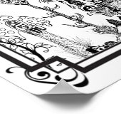 Poster "MwDee's Gnome Tiny Homes" kleuren (Hoek)