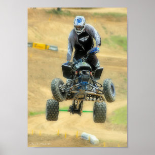 Poster MX Quad Racing
